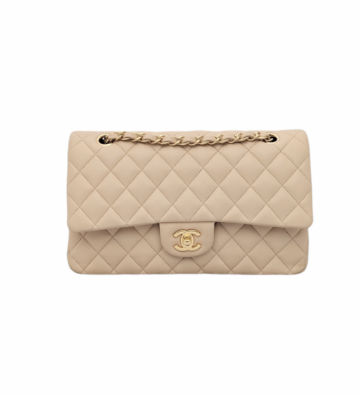 CHANEL Timeless Classic Beige Flap Bag