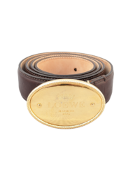 LOEWE Golden Leather Belt